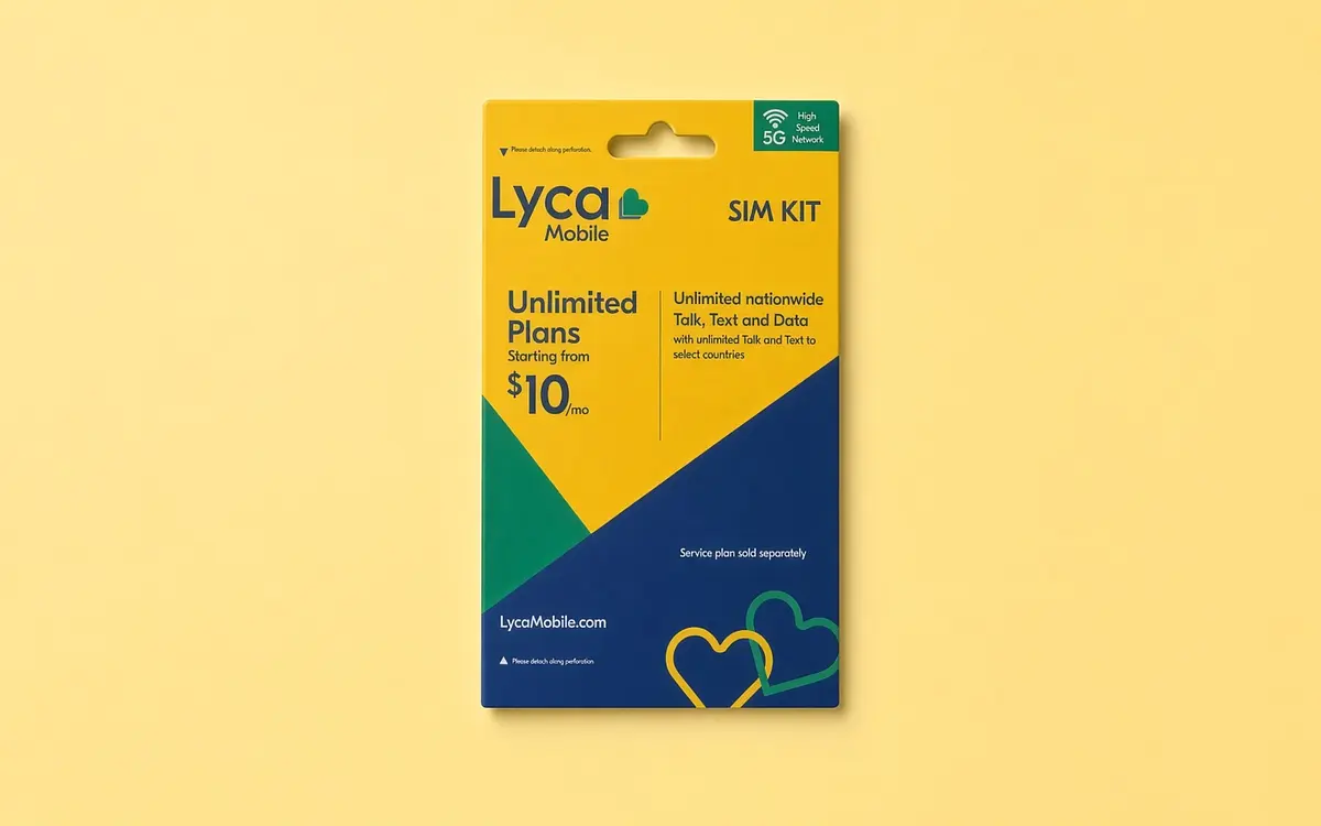 Сим-карта Lycamobile США (USA) — фото товара